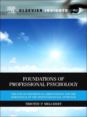 cover image of Foundations of Professional Psychology